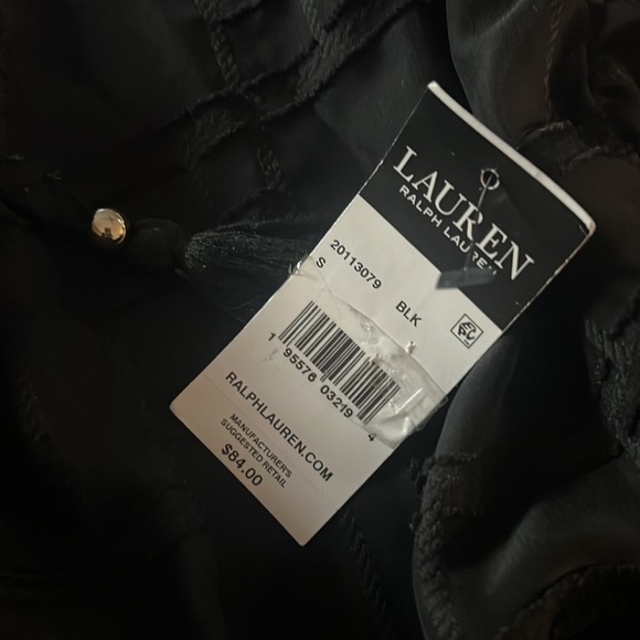 Black Ruffled Sheer Top Coverup - Picture 7 of 7